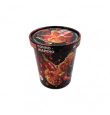 Стрипсы жареные в панировке стакан АГРО-РСТ 300гр. 6 (6 шт в кор.)