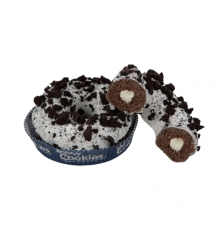 Пончик "Cookies" с кремовой начинкой 75гр. 12 (12 шт в кор.)