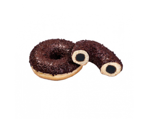 Пончик "Triple Choc" с шоколадной начинкой 69гр. 12 (12 шт в кор.)