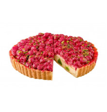 Торт Малина-фисташка ~112гр 1,35кг (12 порций) G07057 (12 шт в кор.)