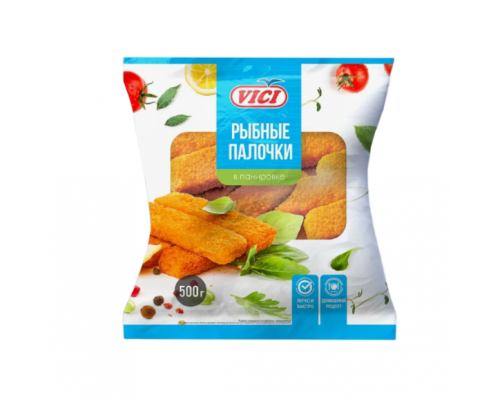 Рыбные палочки 500г. 7 Vici V BFF 070 (7 шт в кор.)