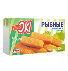 Рыбные палочки "РыбОК" 300г. 8 Vici V BFF 072 (8 шт в кор.)