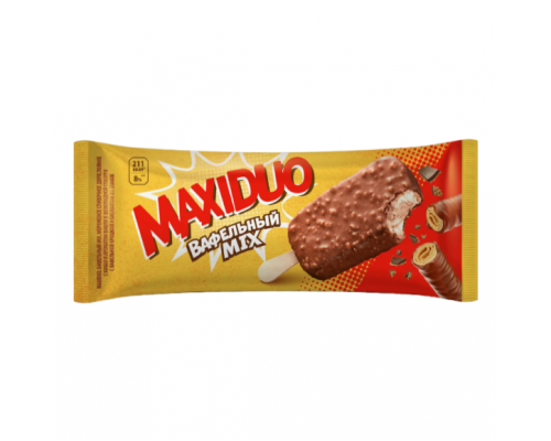Эскимо (Нестле) Максидуо Вафельный микс 63г 27 31023731 (27 шт в кор.)